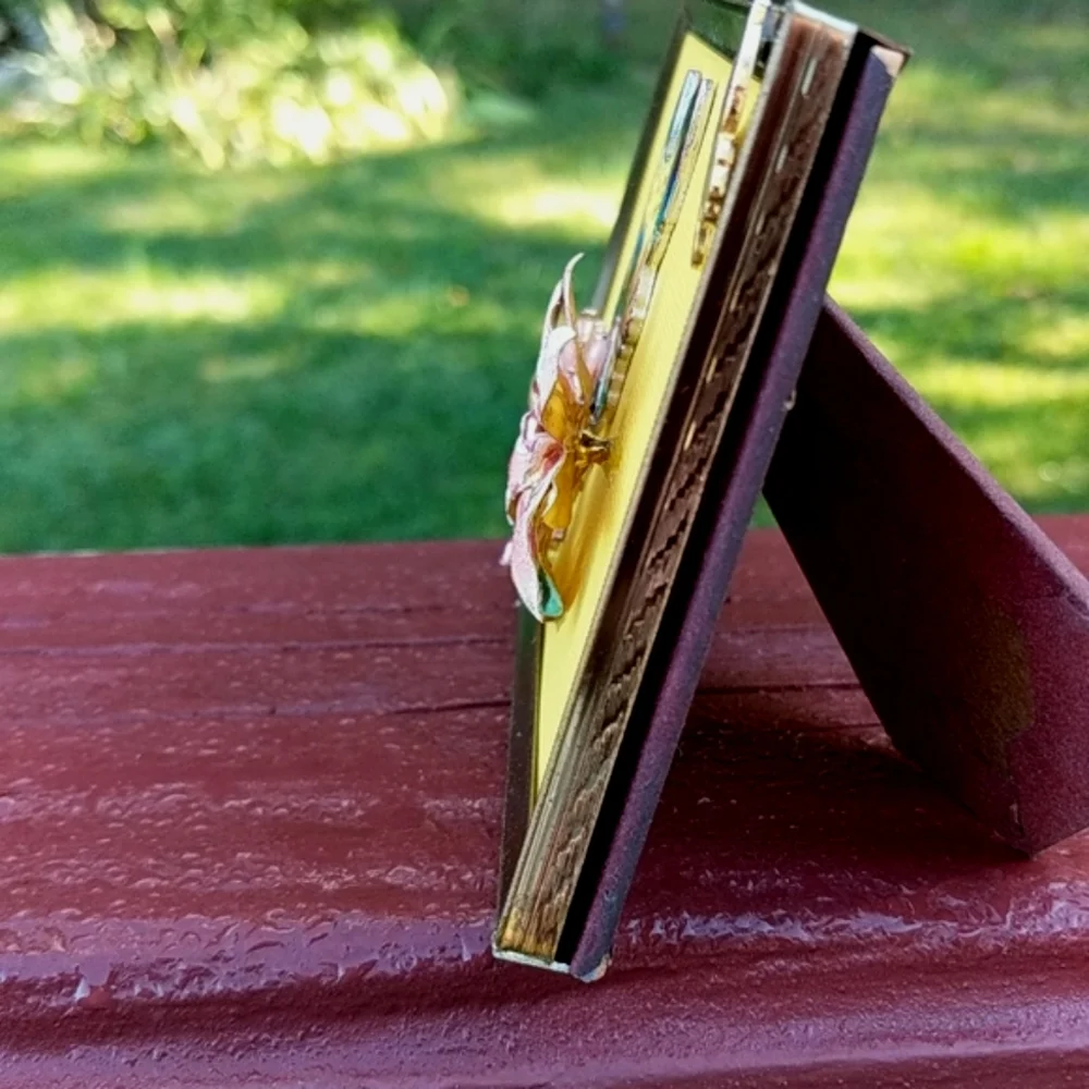 Handcrafted German Shepherd original art framed! - Picture 6 of 9